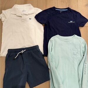 Boys size 6 Vineyard Vines Kids' Navy and Mint bundle